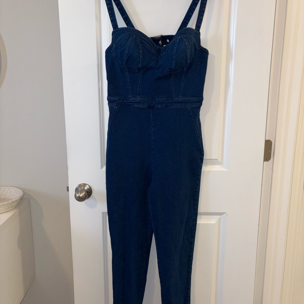 Women's Denim Jumpsuit
